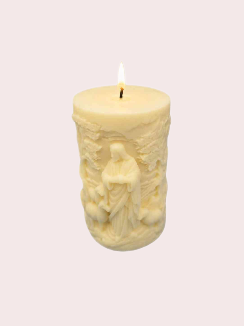Bougie Le Berger en cire de soja – décoration de Noël