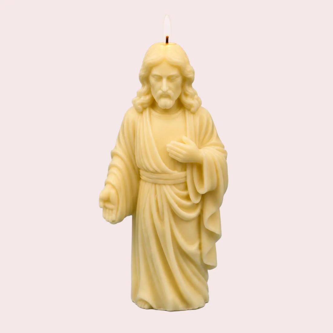 Bougie Notre Seigneur – Jésus, symbole de foi et de sérénité