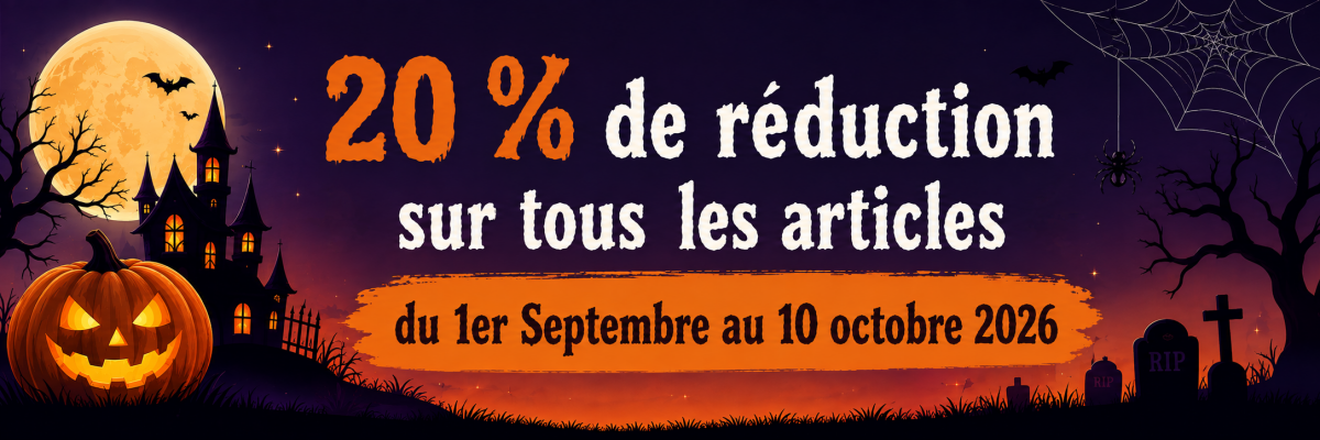 OFFRE SPECIALE HALLOWEEN
